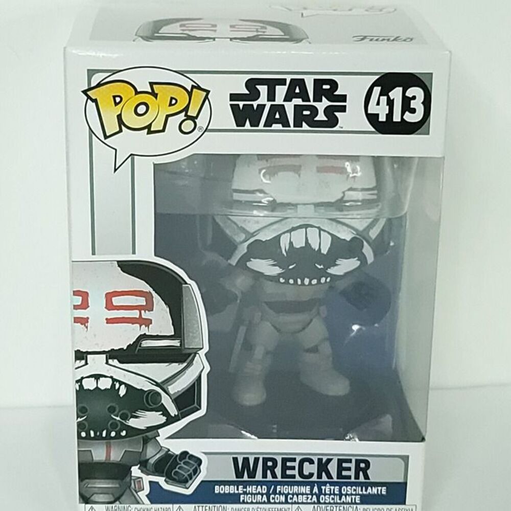 Funko Pop! Disney Star Wars: Clone Wars Wrecker #413 NEW